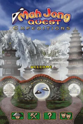 Mah Jong Quest - Expeditions (USA) screen shot title